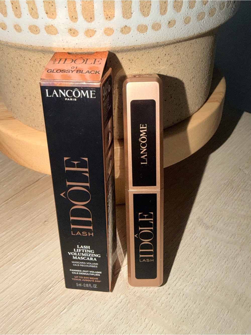 Lancôme Idôle Lash Lifting & Volumizing Mascara – Glossy Black 01 5 mL